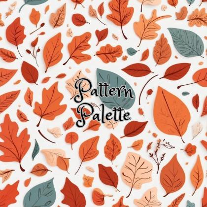 Autumn Whispers Seamless Pattern, Fabric Pattern,..
