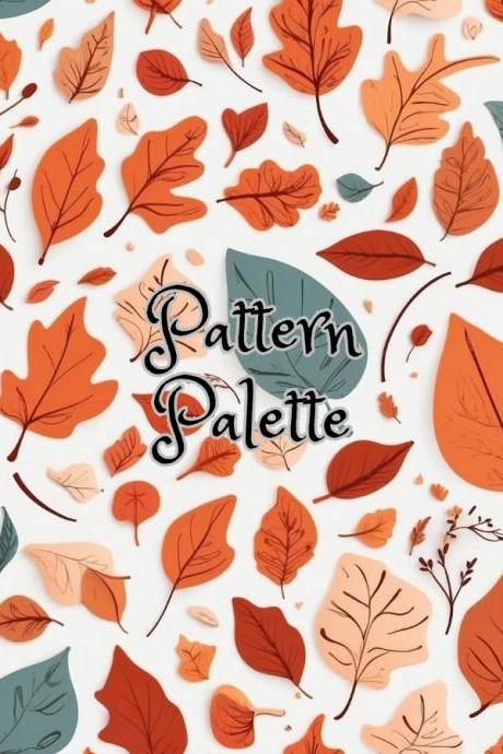 Autumn Whispers Seamless Pattern, Fabric Pattern, Digital Paper, Scrapbooking Paper Designs