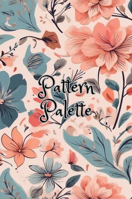 Blossom Breeze Seamless Pattern, Spring Floral Pattern, Fabric Pattern, Digital Paper, Fabric Design